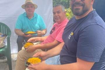Lomo Magullo celebra el Día del Vecino en plena ola de calor/Francisco Javier Santana.